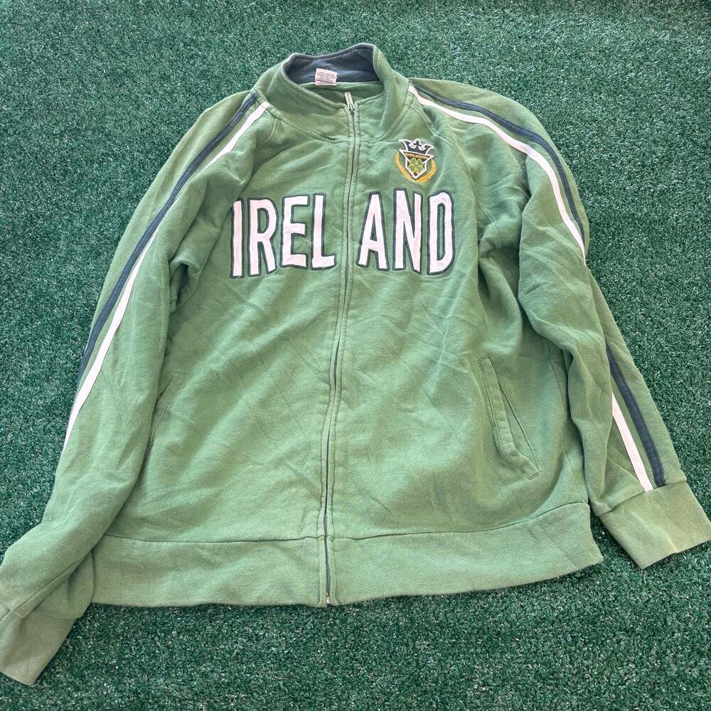 Roma Atletica Ireland Green Full-Zip Track Jacket